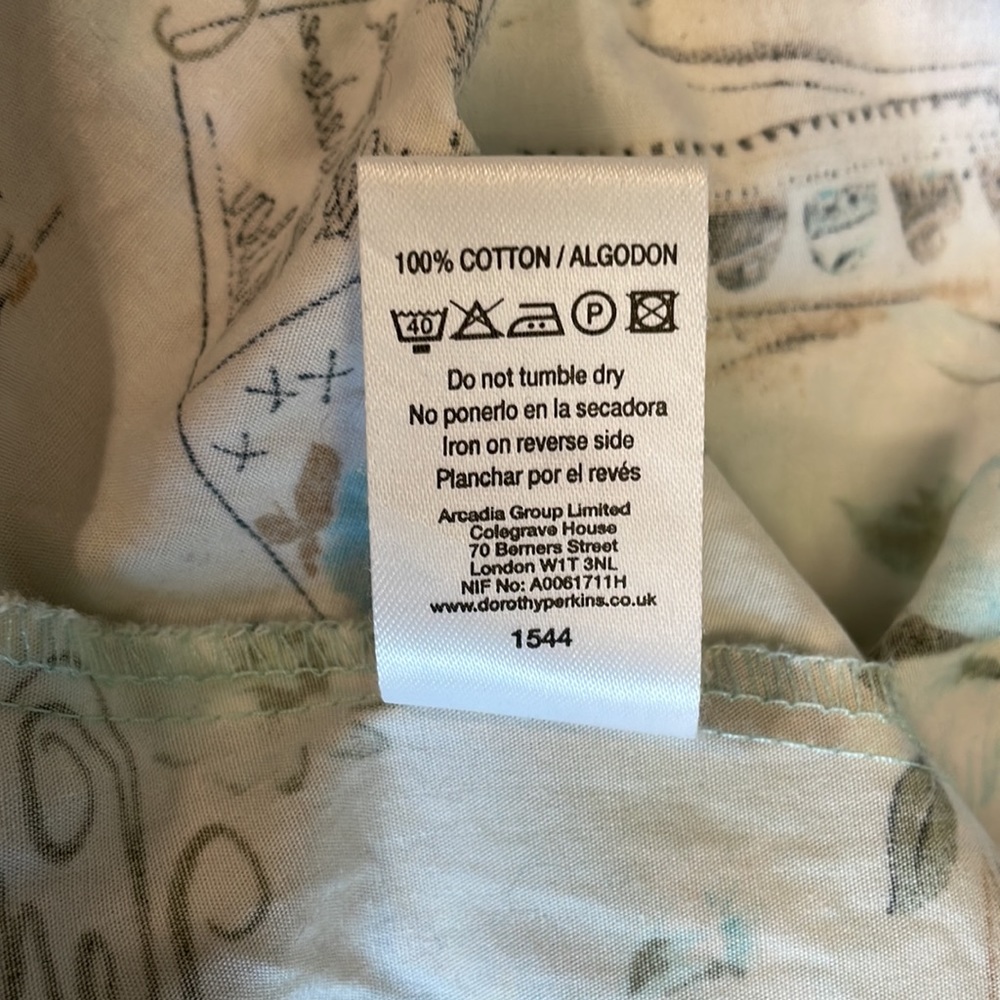 Dorothy Perkins “Venice Souvenir” cocktail dress- Uk 10 - Picture 9 of 12